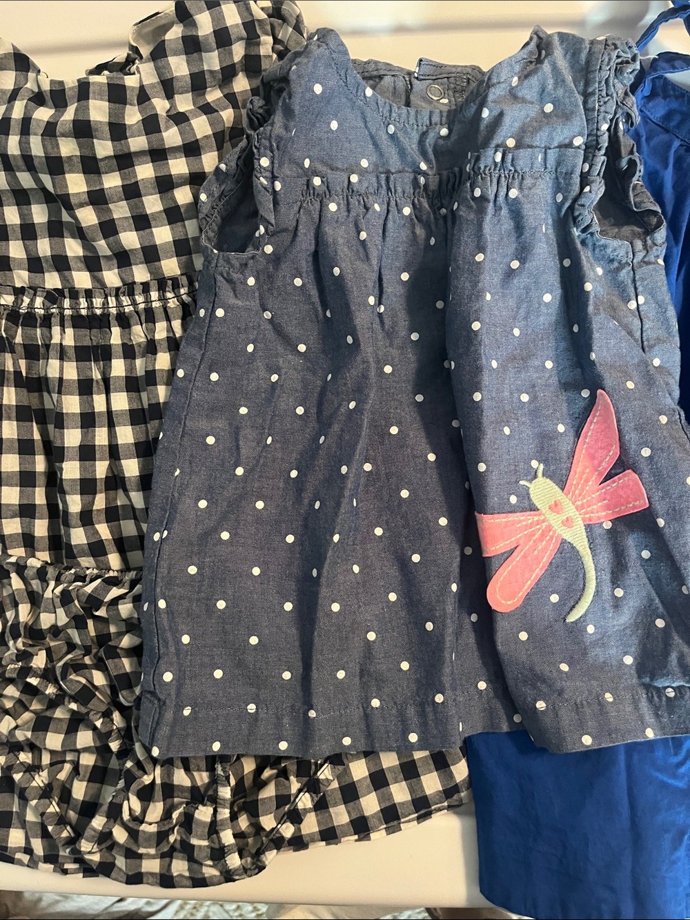 Lot of 3 Summer dresses size 18 months Janie & Jack and more